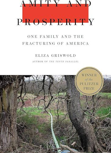 Amity and Prosperity by Eliza Griswold book cover