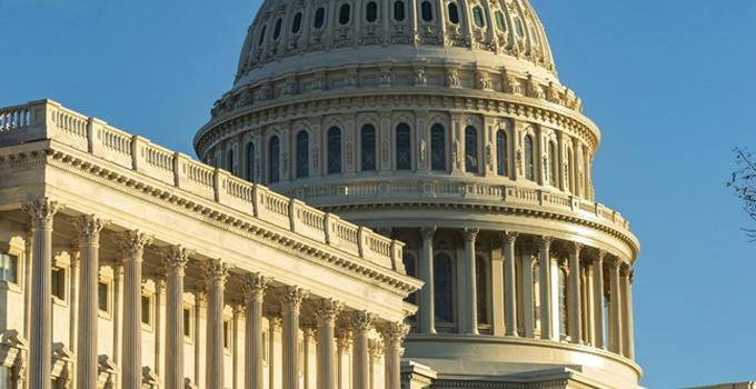 Capitol building in Washington, D.C.